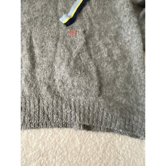 Urban Outfitters BDG Brady Brushed Knit Hoodie LS Sweatshirt Sz S Gray NWT $98 - Picture 8 of 10